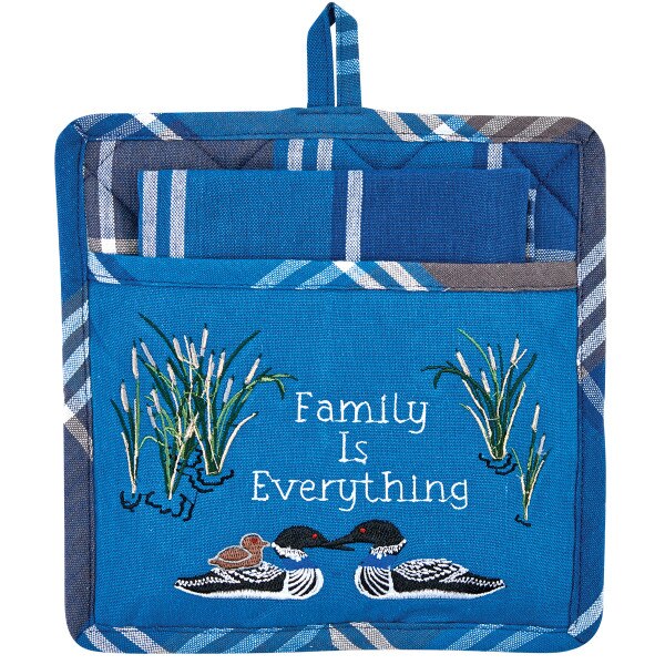 Rainy Lake Pocket Potholder Set Park Designs